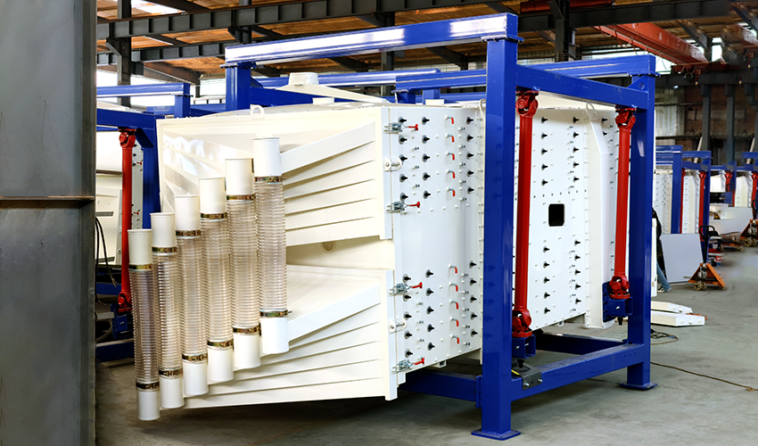 方形搖擺篩的機械原理